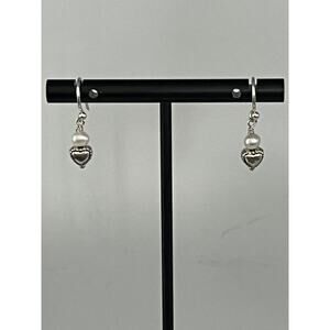 Nadine Leo Mississippi River Pearl Co Sterling Silver Pearl Earrings